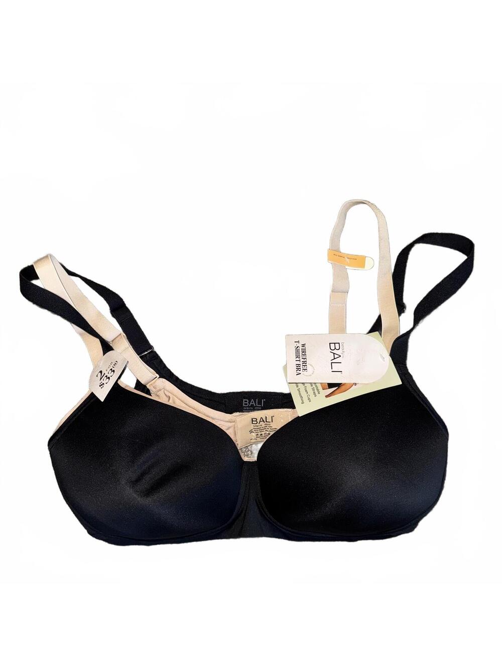 Bali Wirefree T-shirt Bra Two Pack Bundle 40 DD